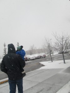 Calgary sous la neige